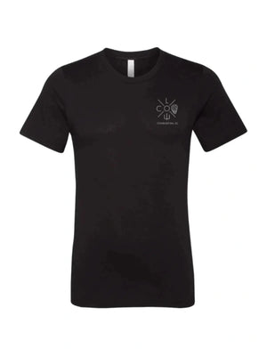 The Jolly Shucker Tee in Solid Black