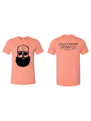 Billy "Two Clicks" Shucker Tee in Coral