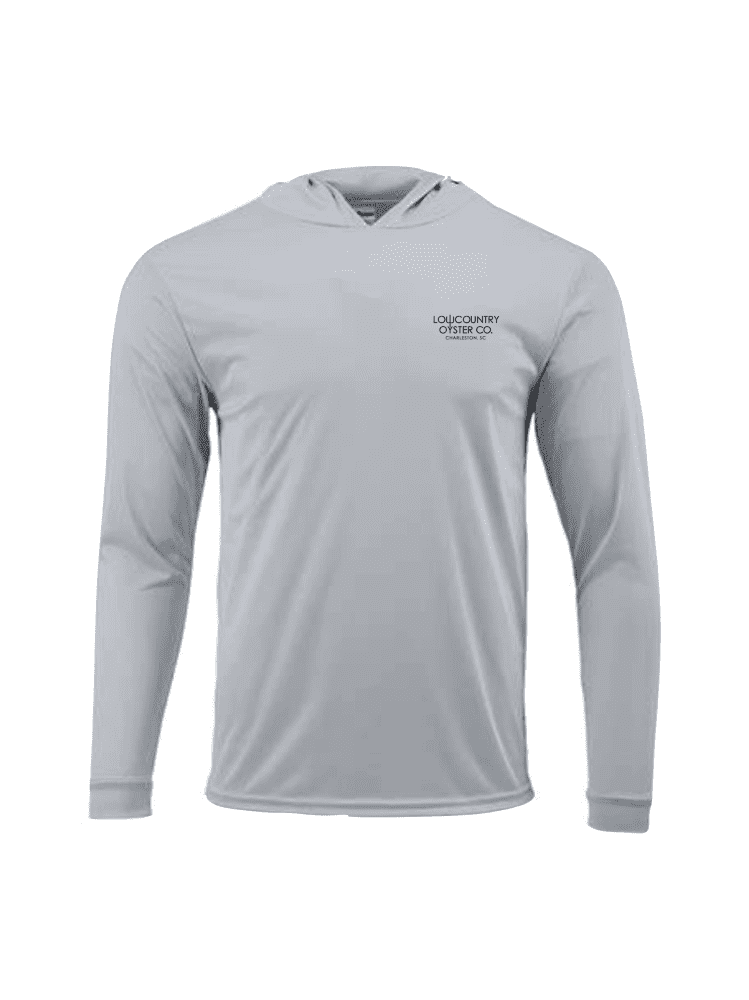 Paragon Performance Hooded Sun Shirt in Grey